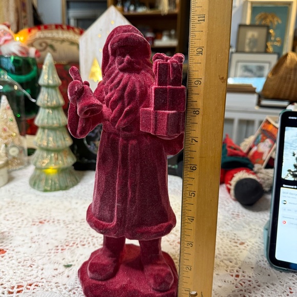 Felted Santa With Reindeer - Picture 7 of 8